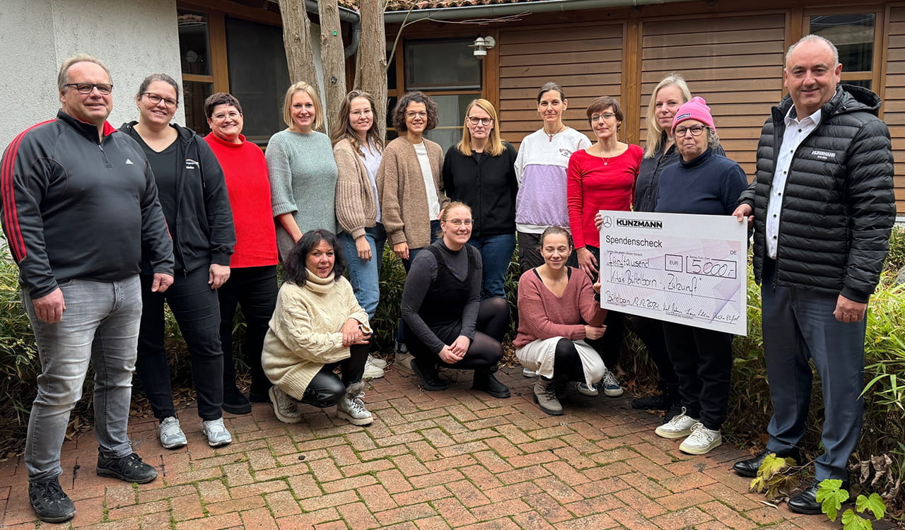 Spendenübergabe Viktor-Willgerodt-Stiftung