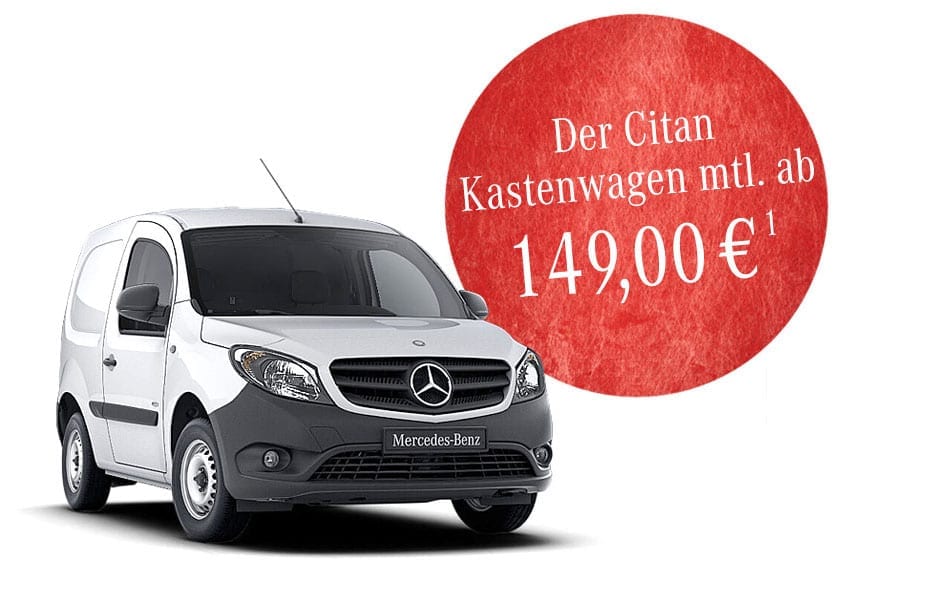 Mercedes-Benz Citan 108 CDI Kastenwagen im Top Deal Mercedes-Benz Citan 108 CDI Kastenwagen im Top Deal