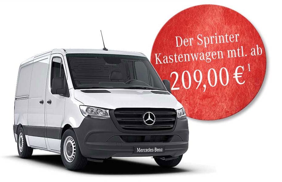 Mercedes-Benz Sprinter 211 CDI Kastenwagen im Top Deal Mercedes-Benz Sprinter 211 CDI Kastenwagen im Top Deal