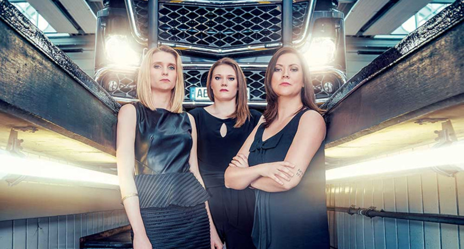 Powerfrauen 3: Lena Herzer, Denise Austermühle und Rebekka Pfaff Powerfrauen 3: Lena Herzer, Denise Austermühle und Rebekka Pfaff