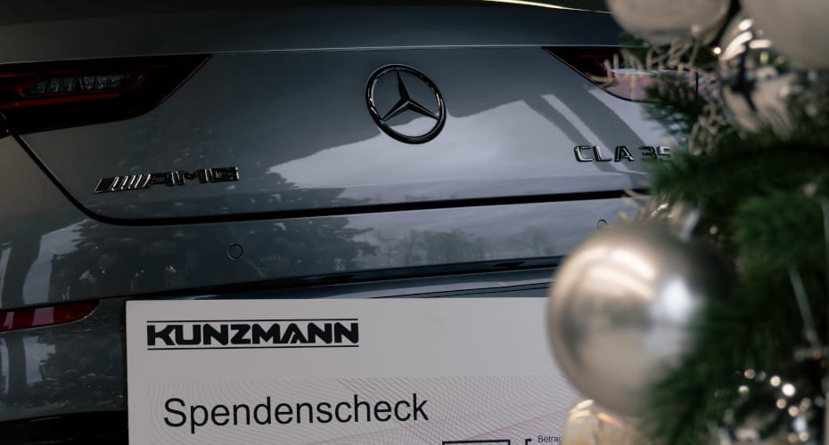 Spendenübergabe der Kunzmann Cup-Erlöse