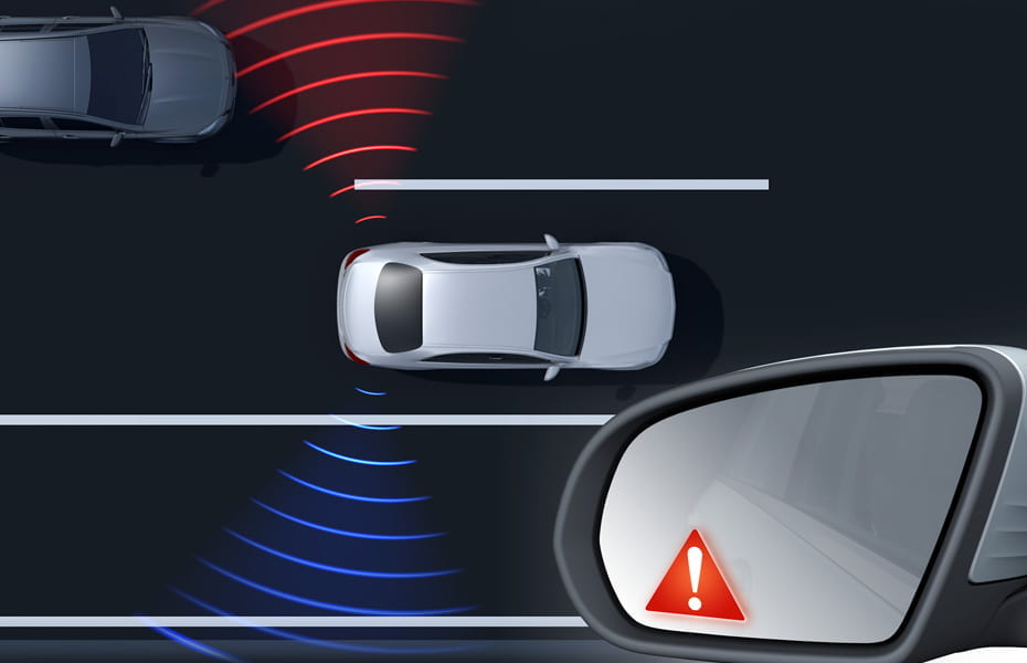 Mercedes-Benz Spur-Paket Totwinkel-Assistent