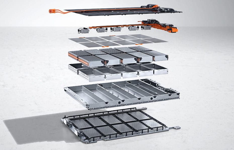 Mercedes-Benz Lithium-Ionen-Hochvoltbatterie Mercedes-Benz Lithium-Ionen-Hochvoltbatterie