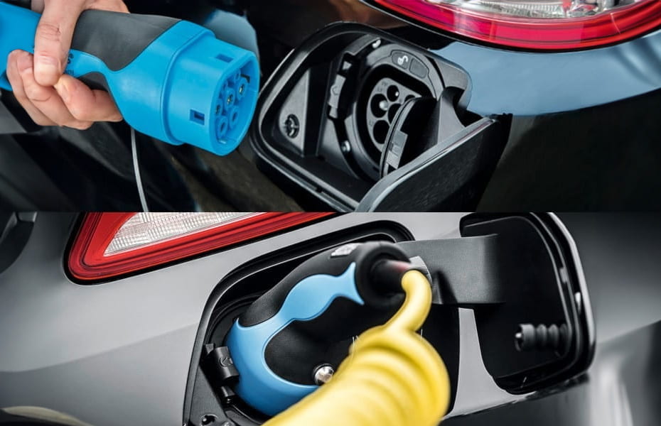 Laden von Elektroautos - Laden an der Wallbox Laden von Elektroautos - Laden an der Wallbox