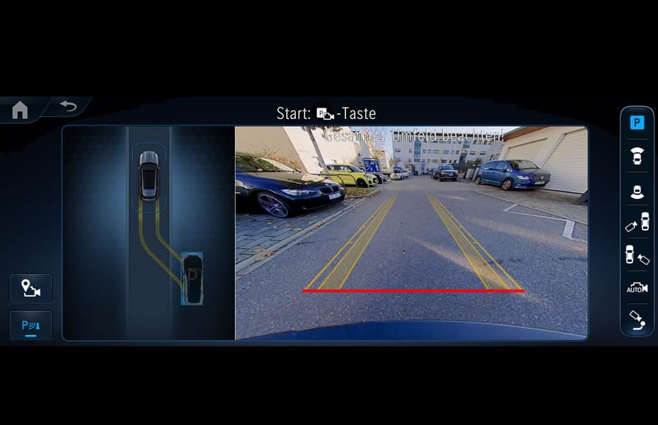 Mercedes-Benz PARKTRONIC 360-Grad-Kamera Mercedes-Benz PARKTRONIC 360-Grad-Kamera