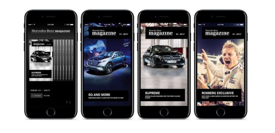 Mercedes magazin App Mercedes magazin App