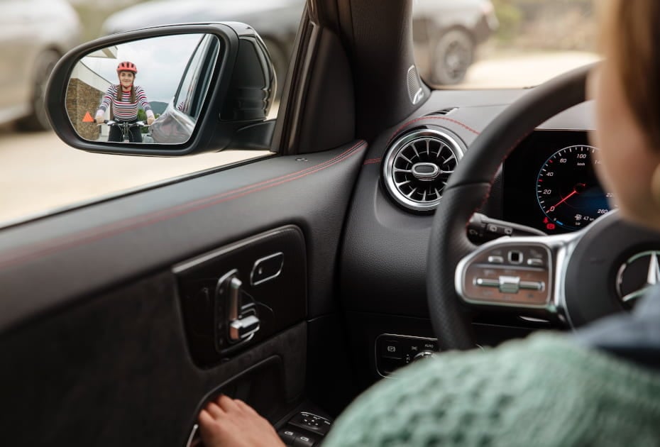 MBUX Mercedes-Benz Ausstiegswarnfunktion MBUX Mercedes-Benz Ausstiegswarnfunktion