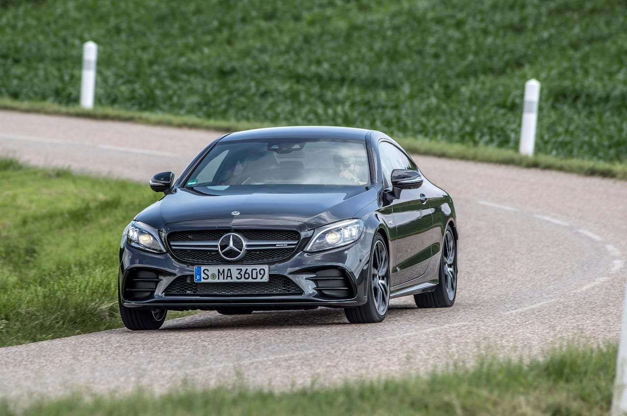 Das Mercedes Benz C Klasse Coupe Sportlich Elegant Kunzmann