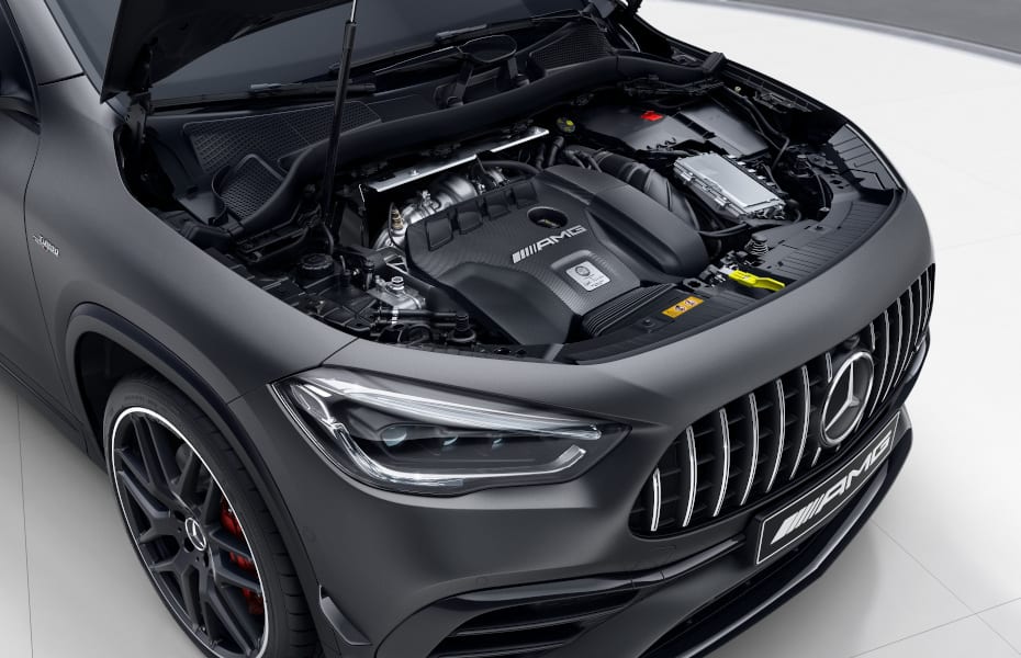 AMG 2,0-Liter-4-Zylindermotor M139, Mercedes-AMG GLA 45 S 4MATIC+ AMG 2,0-Liter-4-Zylindermotor M139, Mercedes-AMG GLA 45 S 4MATIC+