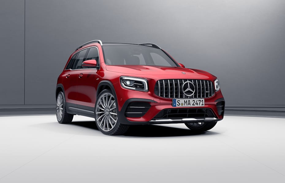 Mercedes-AMG GLB 35 4MATIC: Exterieur Mercedes-AMG GLB 35 4MATIC: Exterieur