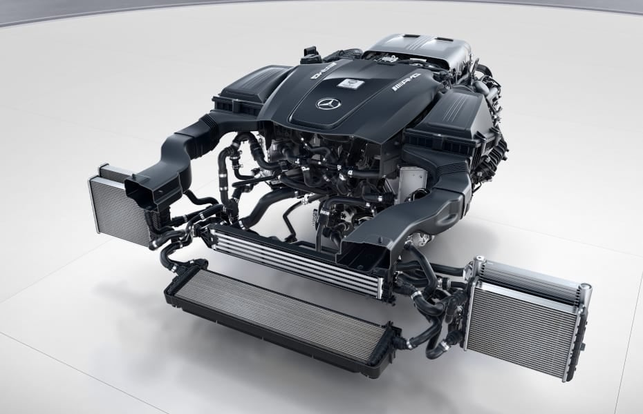 Mercedes-AMG GT (S): Motor Mercedes-AMG GT (S): Motor