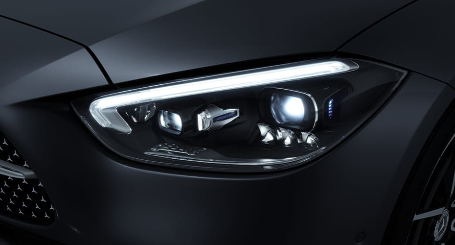 Digital Light der Mercedes-Benz C-Klasse