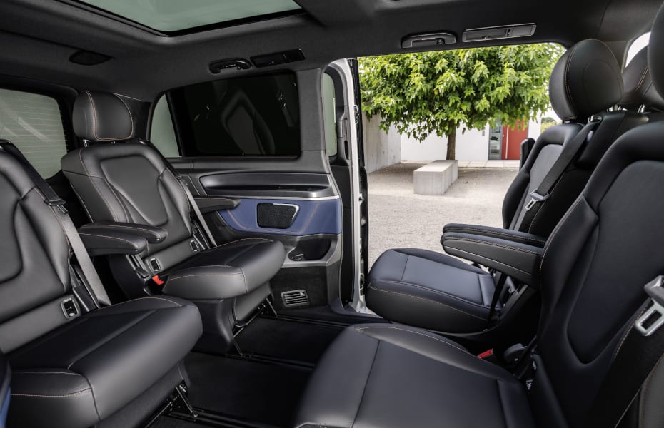 Interieur im neuen Mercedes-Benz EQV Interieur im neuen Mercedes-Benz EQV