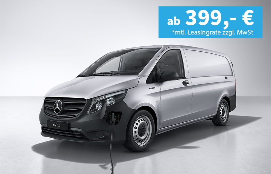 Mercedes-Benz eVito Kastenwagen Leasingangebot Mercedes-Benz eVito Kastenwagen Leasingangebot