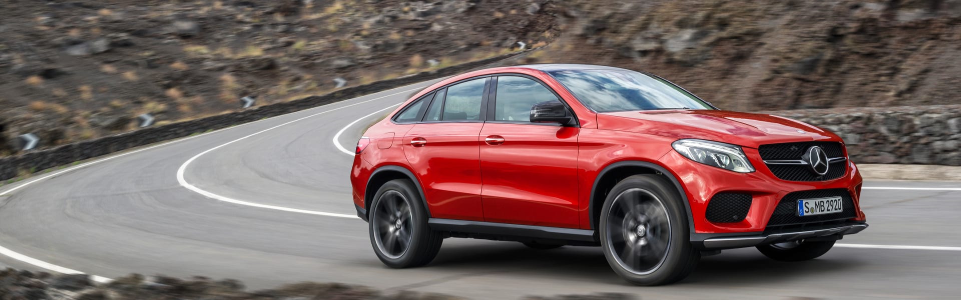 Front des Mercedes-Benz GLE Coupé