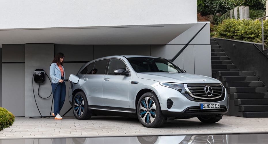 Mercedes-Benz EQC Zuhause laden