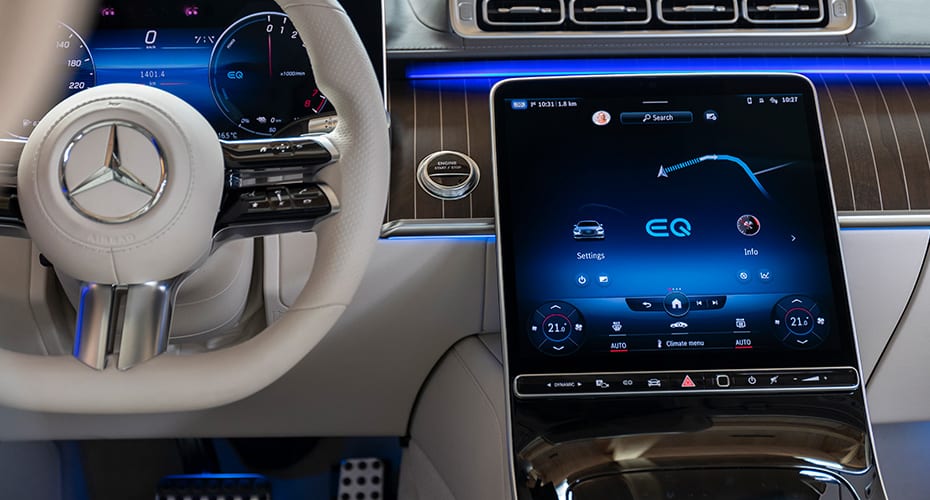 Mercedes-Benz S-Klasse Zentral-Display Mercedes-Benz S-Klasse Zentral-Display