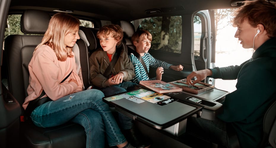 Mercedes-Benz V-Klasse, Fond Fond in der Mercedes-Benz V-Klasse