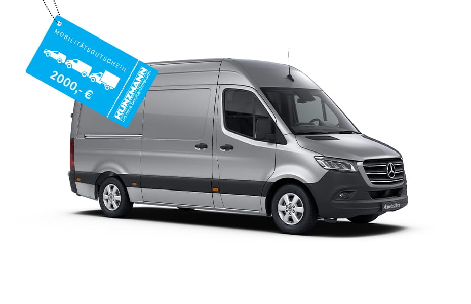 Mercedes-Benz Sprinter Mobilitätsgutschein Mercedes-Benz Sprinter Mobilitätsgutschein