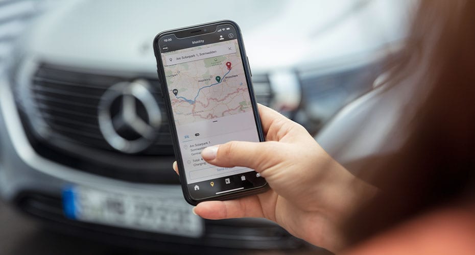 Mercedes me Charge zusammen mit dem EQA Auto Abo nutzen Mercedes me Charge zusammen mit dem EQA Auto Abo nutzen