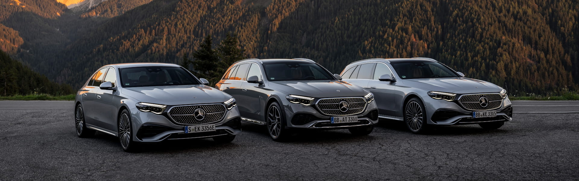 Range der Mercedes-Benz E-Klasse