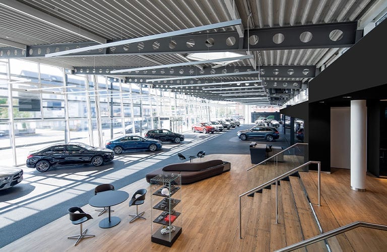 Neues Studio Autohaus Kunzmann in Achaffenburg