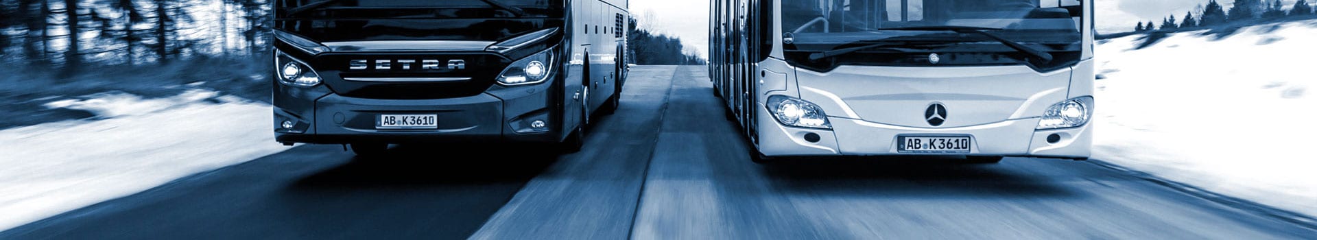 Omnibusse von Setra und Mercedes-Benz