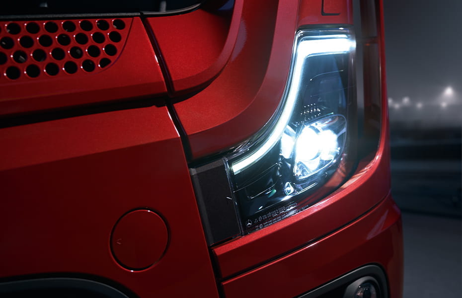 Mercedes-Benz LKW Produkte Licht und Sicht