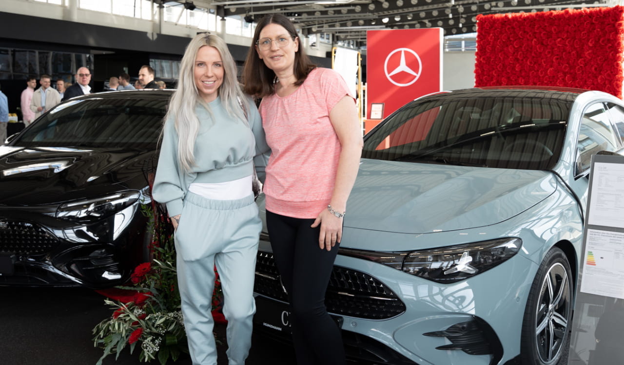 She's Mercedes x Pilates Event im Autohaus Kunzmann