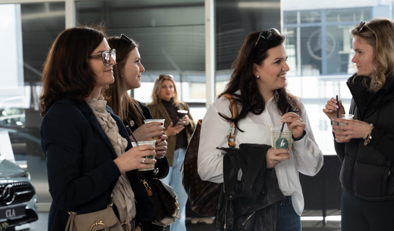 She's Mercedes x Pilates Event im Autohaus Kunzmann