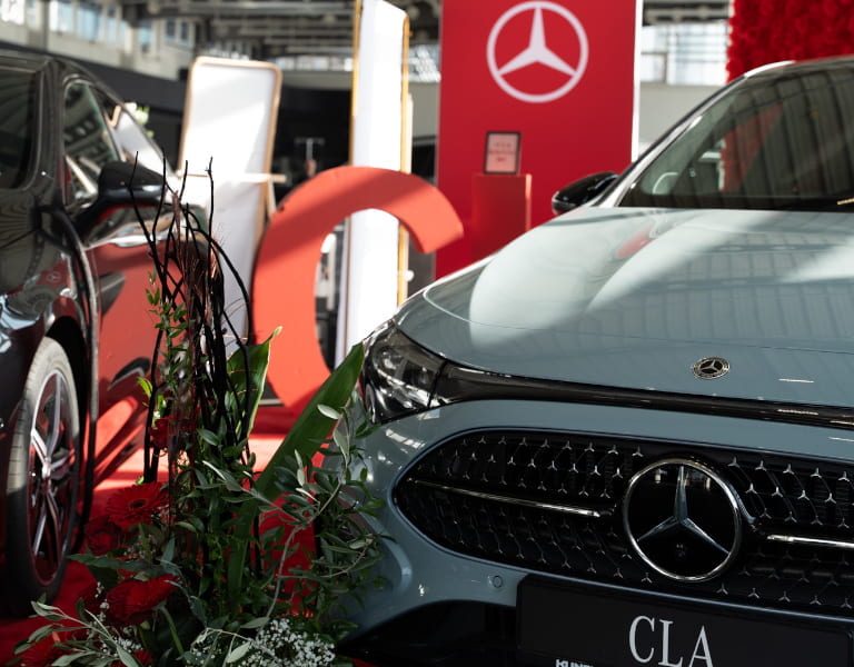 She's Mercedes x Pilates Event im Autohaus Kunzmann