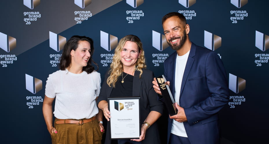 Gold beim German Brand Award 2026