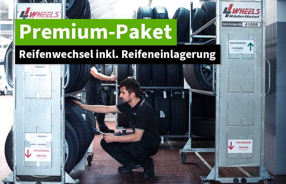 Räder- und Reifenwechsel im Premiumpaket Räder- und Reifenwechsel im Premiumpaket