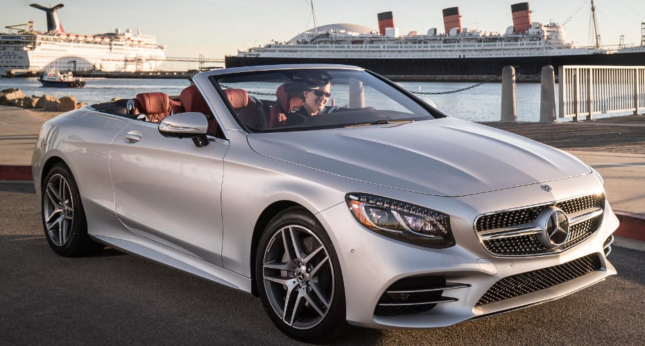 Front des Mercedes-Benz S-Klasse Cabriolets