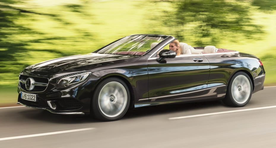 Front des Mercedes-Benz S-Klasse Cabriolets