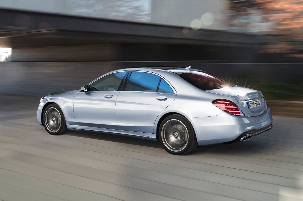 Heck der Mercedes-Benz S-Klasse Limousine