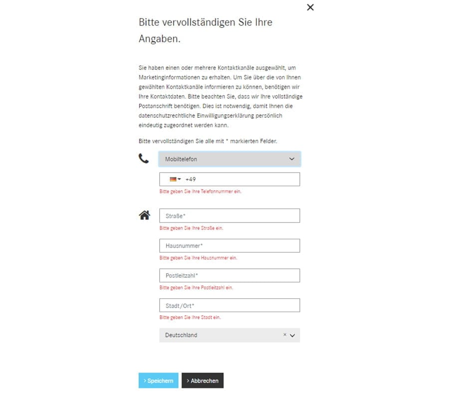 Verknüpfung mit Mercedes me Schritt 5 Verknüpfung mit Mercedes me Schritt 5