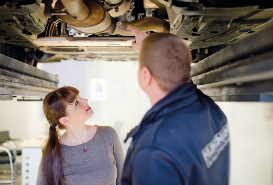 Servicecheck Wartung und Inspektion Service A