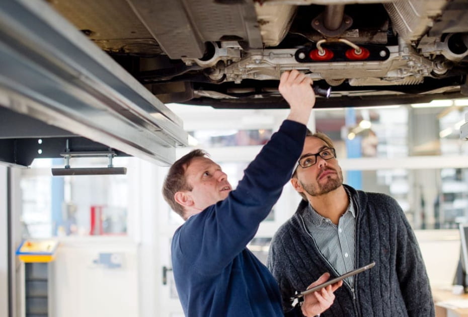 Servicecheck Wartung und Inspektion Service B