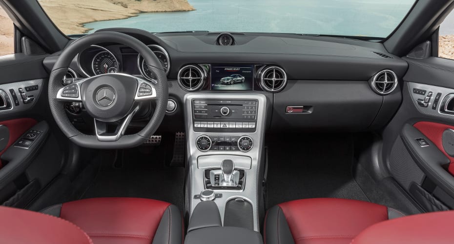 Interieur des Mercedes Benz SLC