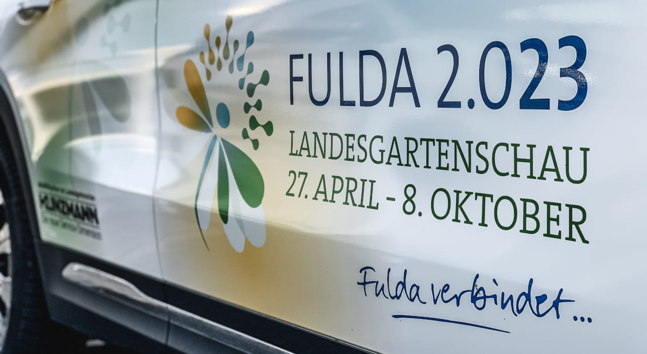 Fahrzeugübergabe an das Landesgartenschau-Team