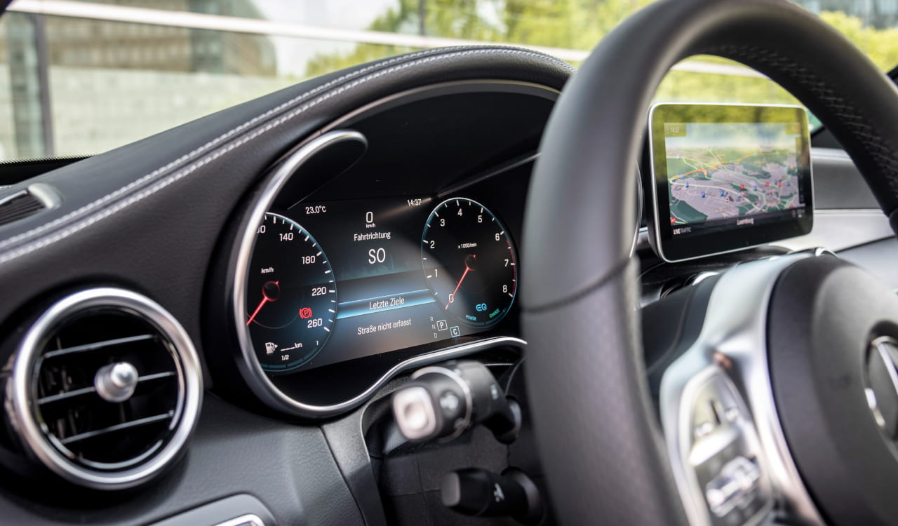 Mercedes-Benz C-Klasse Coupé Digitales Cockpit