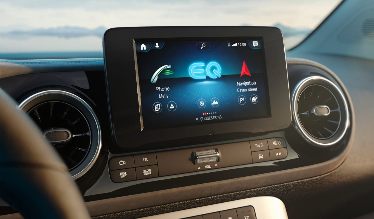 Mercedes-Benz EQT Interieur