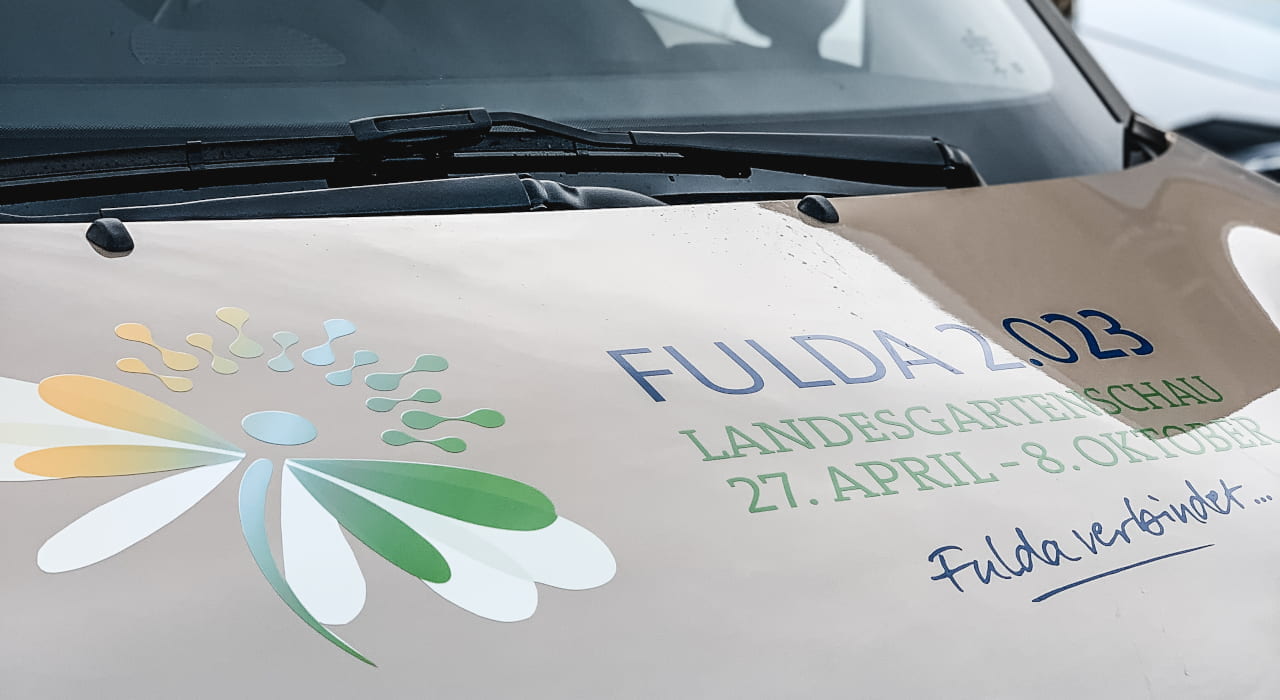 Fahrzeugübergabe an das Landesgartenschau-Team