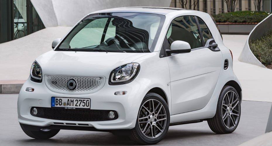 smart BRABUS fortwo; Exterieur: white smart BRABUS fortwo