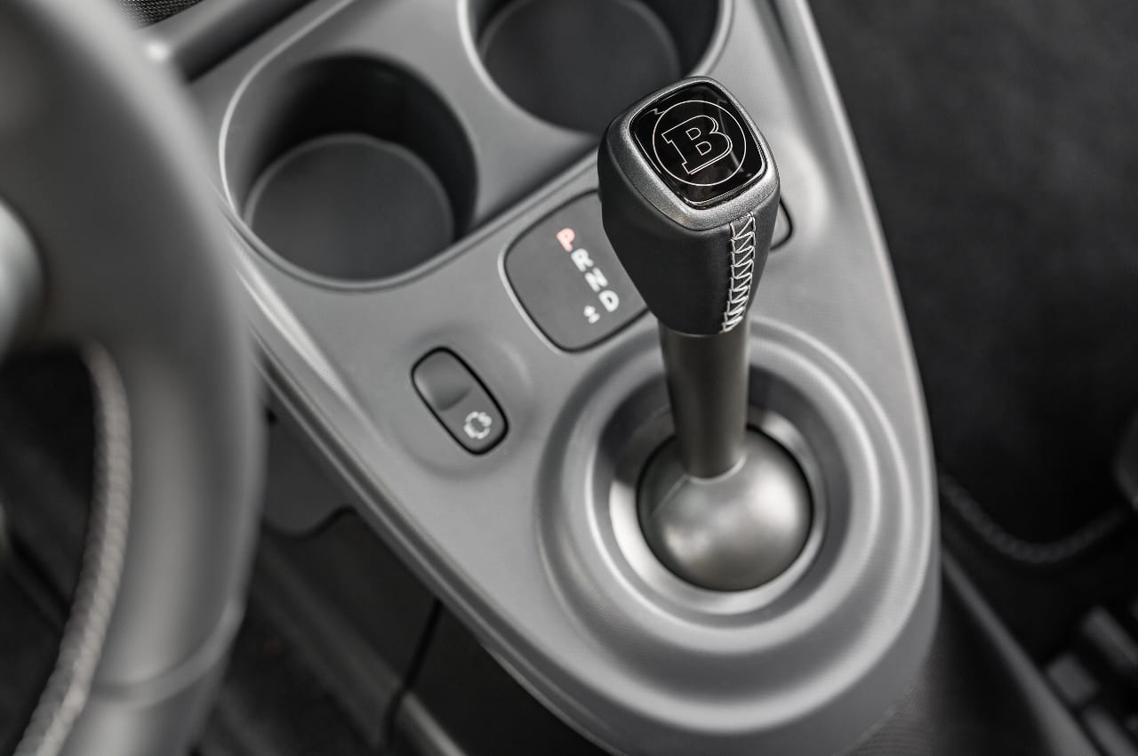 smart BRABUS Schalthebel