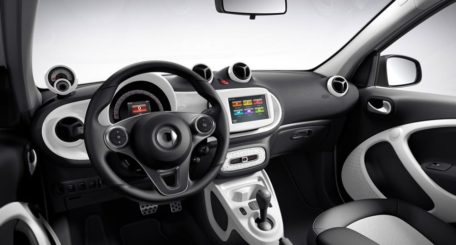 smart EQ forfour Interieur smart EQ forfour Interieur