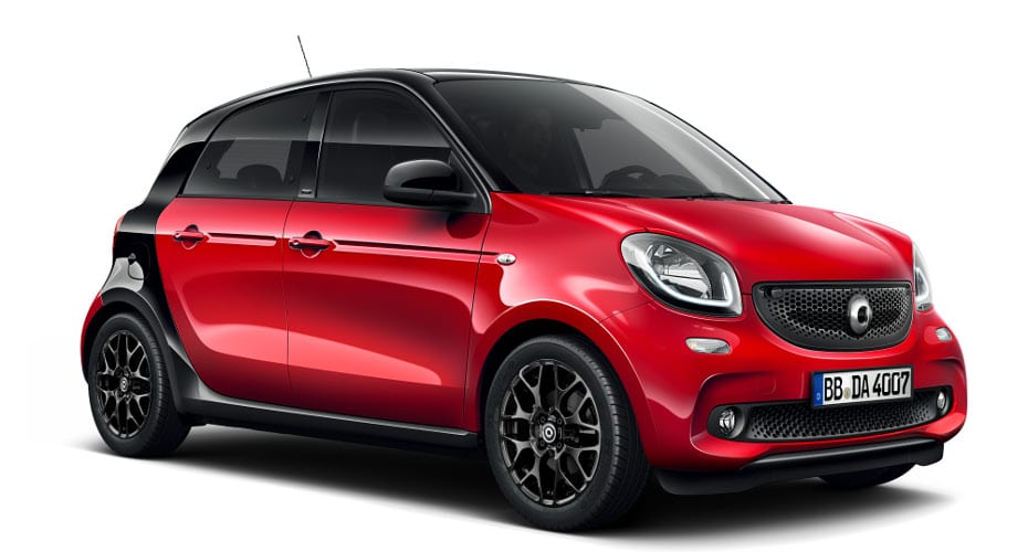 Front des smart forfour 
