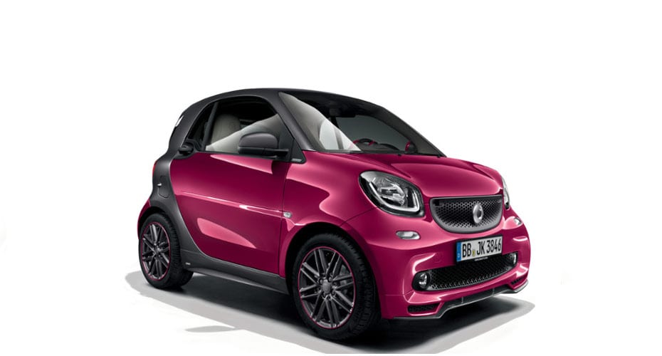 smart fortwo tailor made