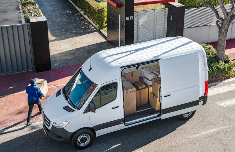 Kunzmann Magazin Trapo & Van Mercedes-Benz Sprinter Paketdienst